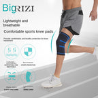 Sports Protective Gear For Men And Women Cycling Running Fitness Basketball Badminton Elastic Warm Nylon Knitted Non-Slip Knee Pads