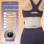 Skg Waist Massager Intelligent Heating Pulse Waist Massager Abdominal Soreness Ems Massage Belt Slim Waist
