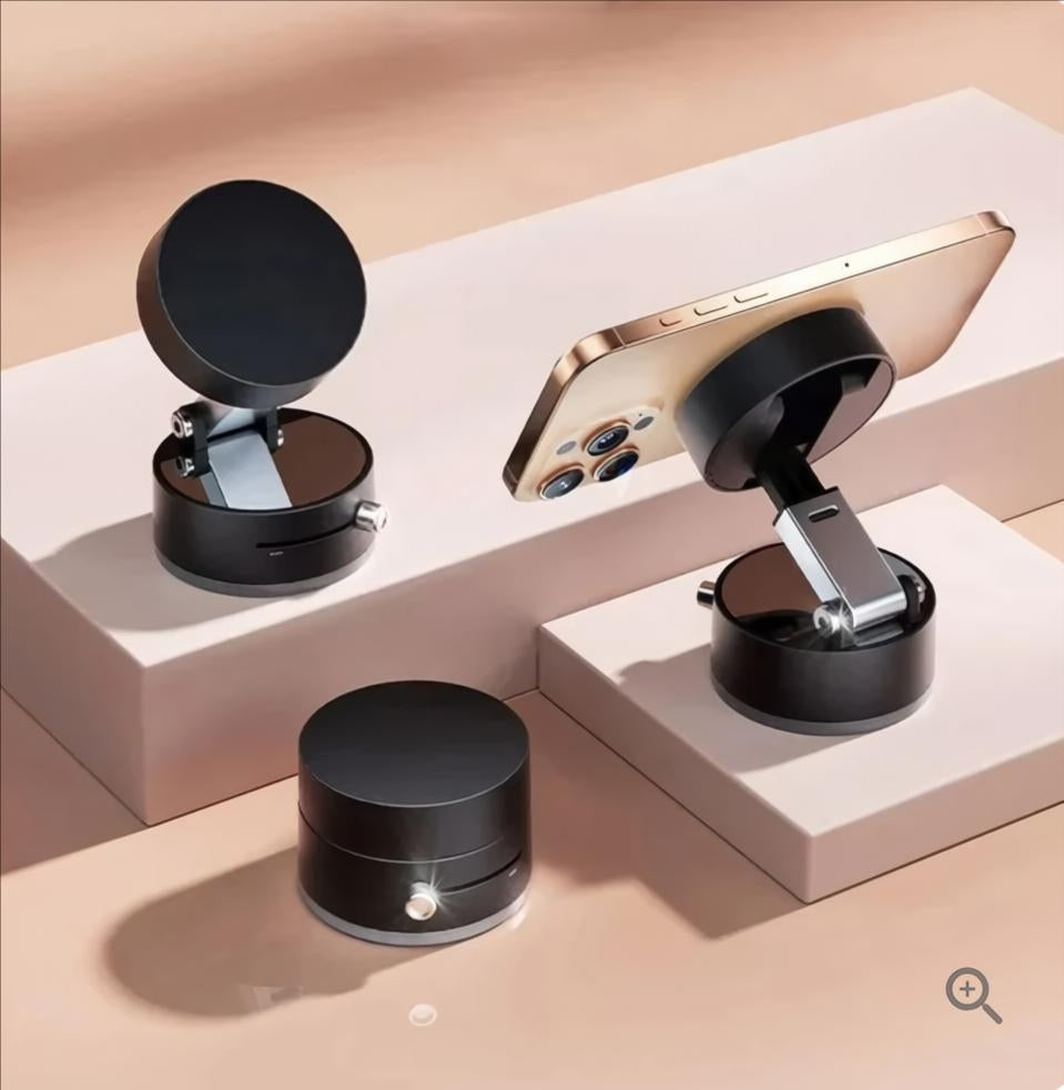 Car Holder Navigation Glass Wall Multifunctional Vacuum Suction Cup Portable Magnetic Desktop Mobile Phone Holder Universal