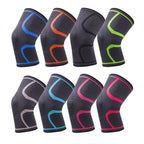 Sports Protective Gear For Men And Women Cycling Running Fitness Basketball Badminton Elastic Warm Nylon Knitted Non-Slip Knee Pads