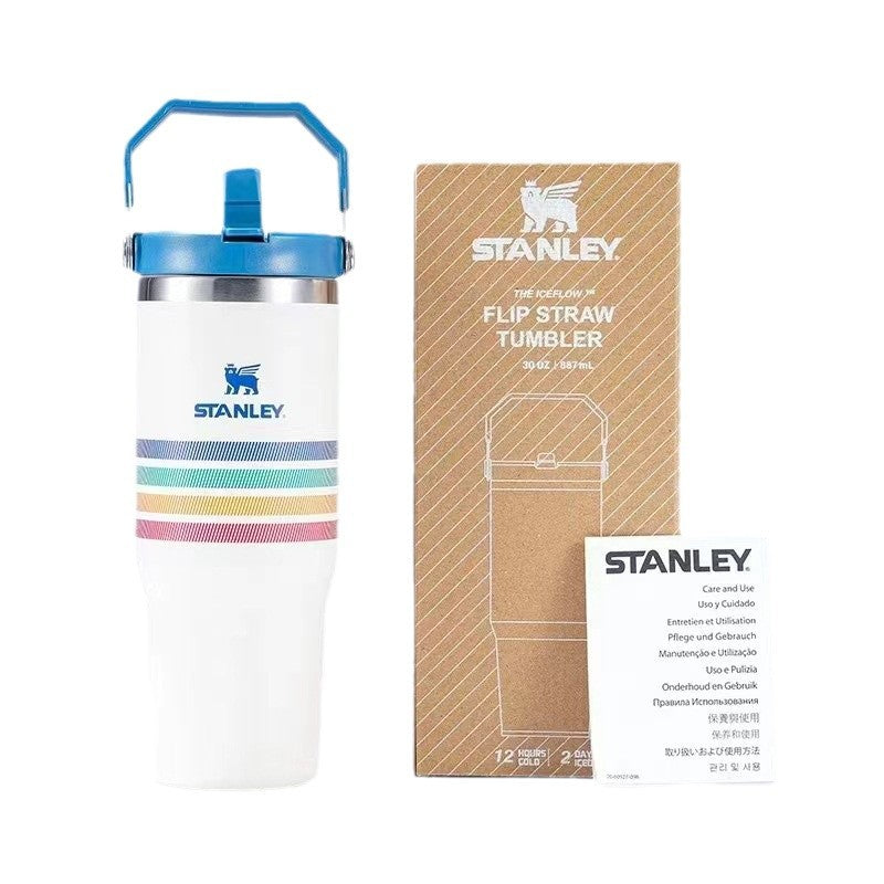 Cross-border 304 Stainless Steel Stanley Stanley Mug Amazon Foreign Trade 30oz Car Cup With Handle